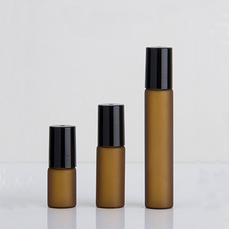 Amber Rollerball Bottles