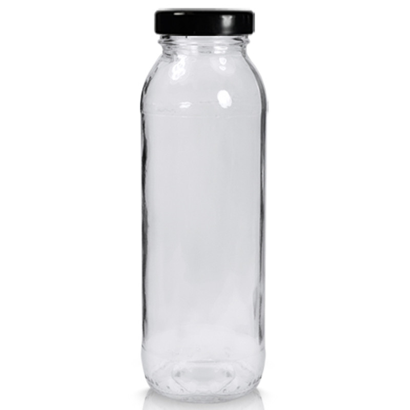 glass juice bottles with caps