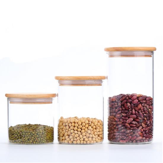 food storage glass jars