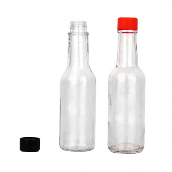 glass salad dressing bottle