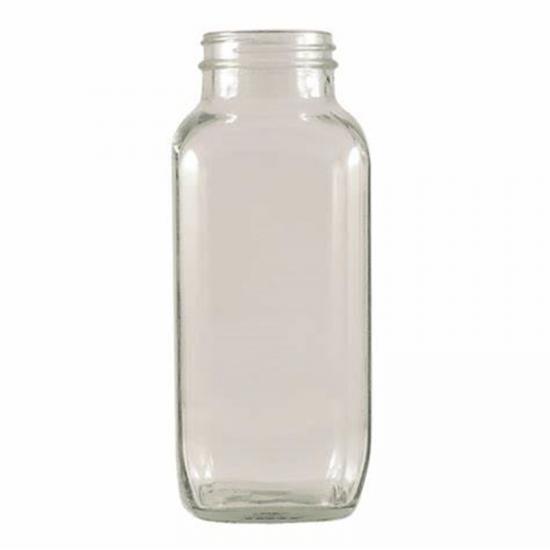 empty glass milk bottles