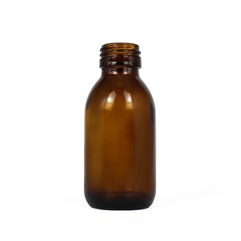 amber glass bottle