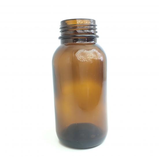 amber glass bottle