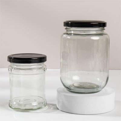honey glass jar with lid